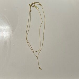 Madewell double necklace. Never worn